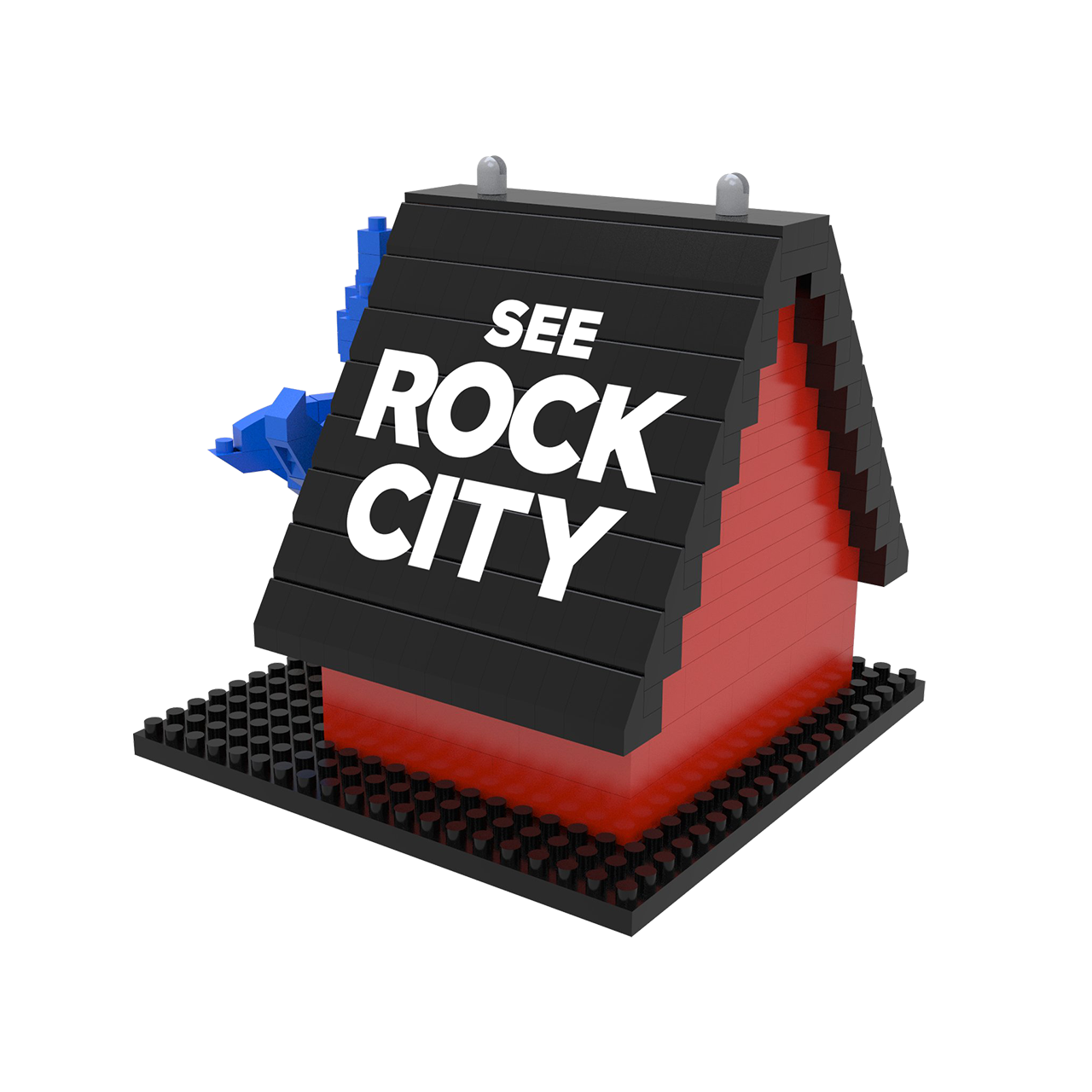 See Rock City Building Block Set