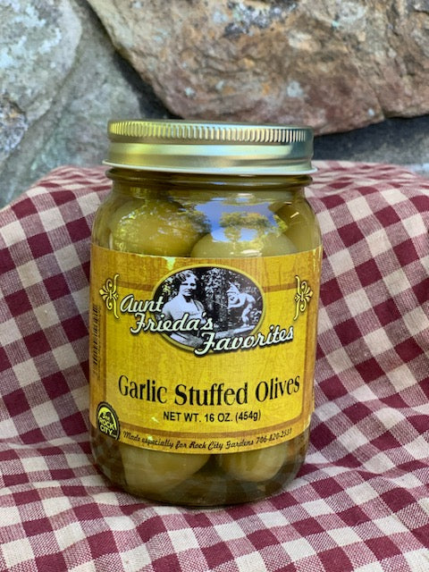 Garlic Stuffed Olives 16 oz
