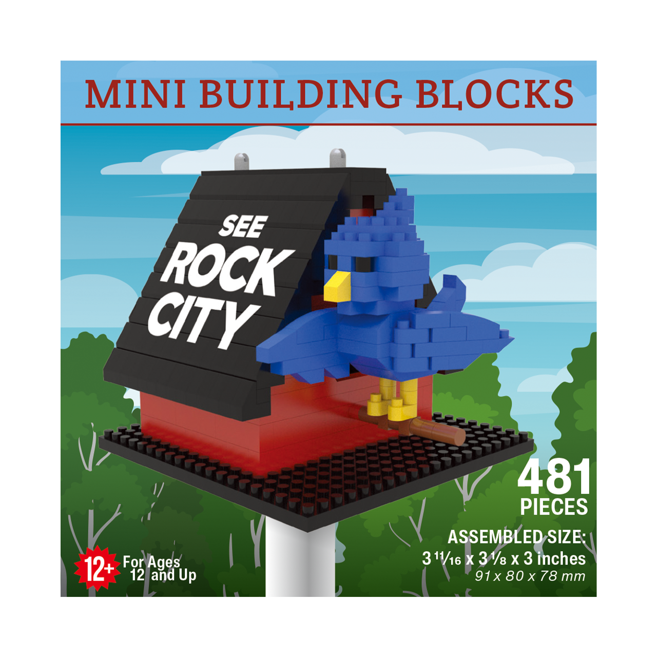 See Rock City Building Block Set