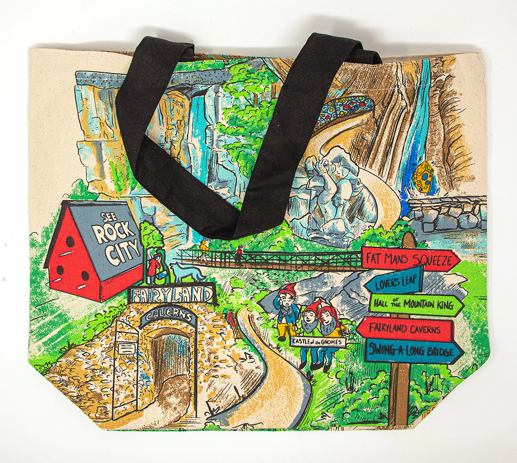 Rock City Collage Tote Bag