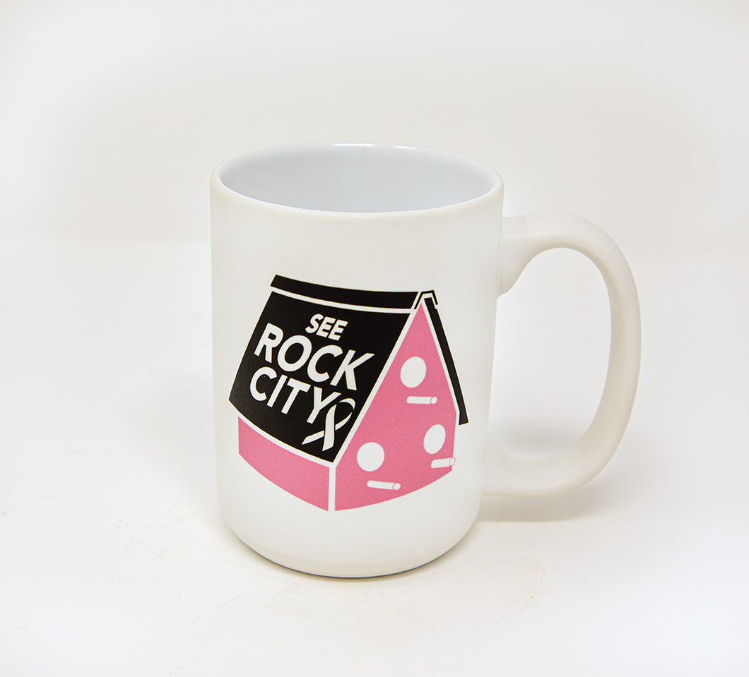 RC Pink Survivor Mug 15 oz.