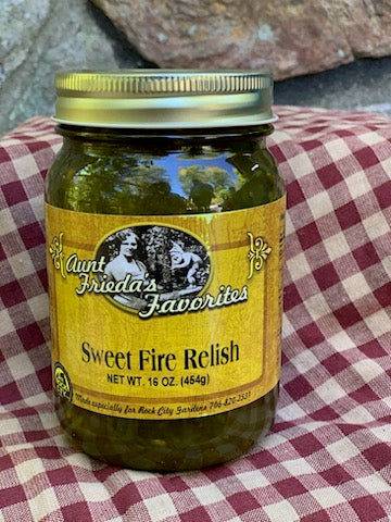 Sweet Fire Relish 16 oz