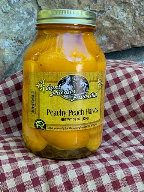 Peachy Peach Halves 32 oz