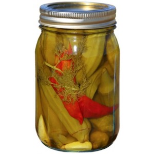 Pickled Okra 16 oz