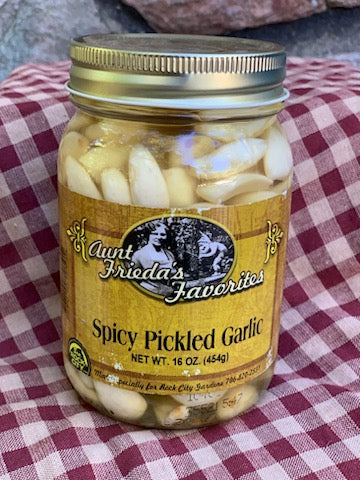 Spicy Pickled Garlic 16 oz